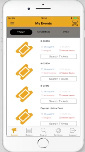 MyEvents! screenshot 1
