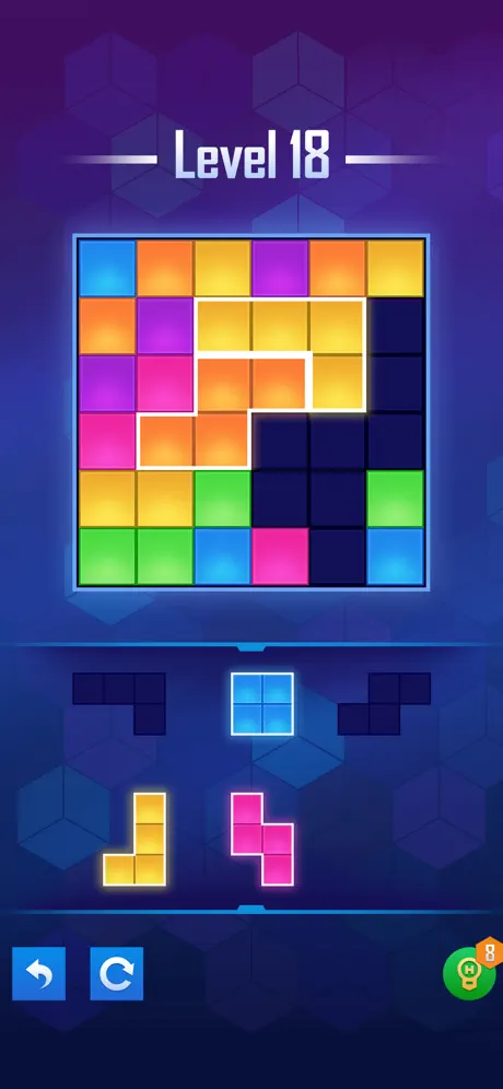 Block Puzzle Mania - Fill grid