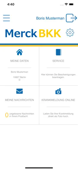 Game screenshot Merck BKK apk