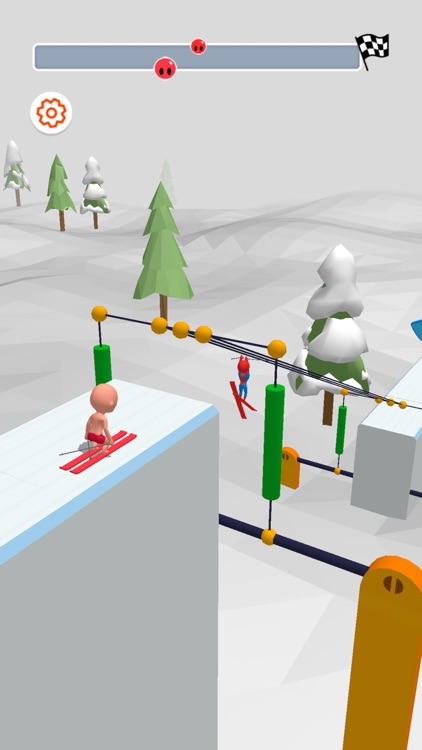 Ski Fun Race 3D - Running Game