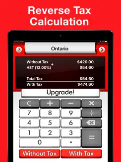Sales Tax Canada Calculator + iPad image 2