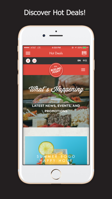 Boiling Point App Screenshot