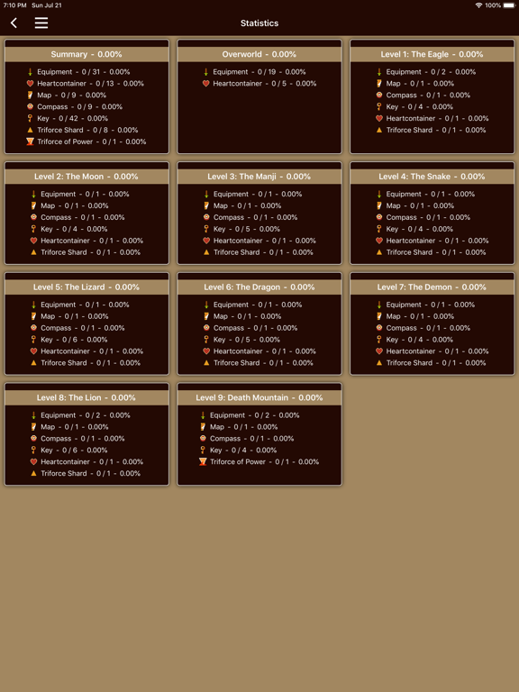 Legend Companion iPad screenshot 7 - Reference app