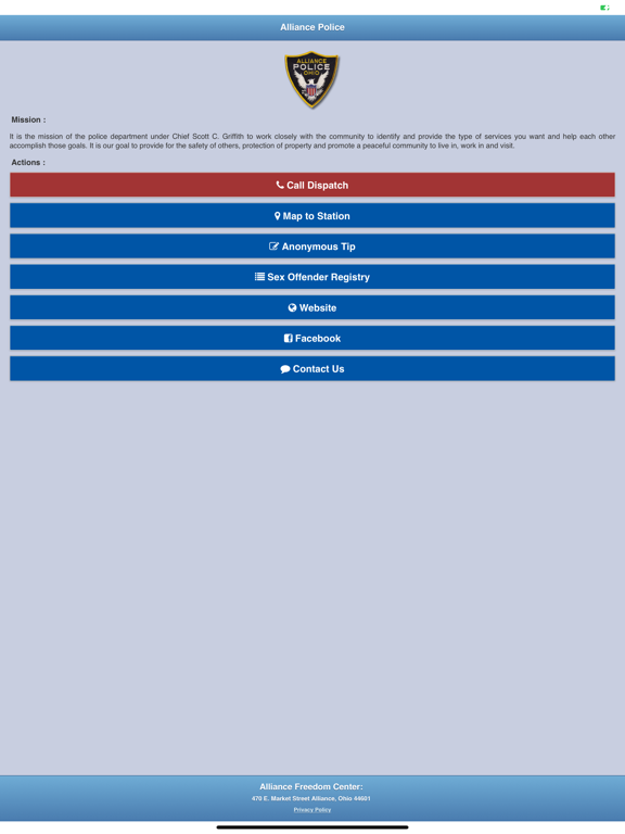 Screenshot #4 pour Alliance Police