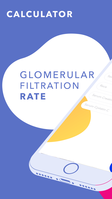Screenshot #1 pour Glomerular Filtration Rate