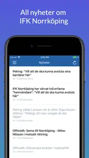 go peking: om ifk norrköping iphone screenshot 1