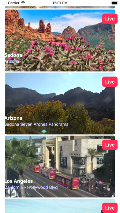 Screenshot #2 pour Live Usa Cams