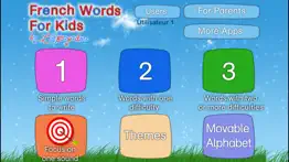 french words for kids iphone capturas de pantalla 1