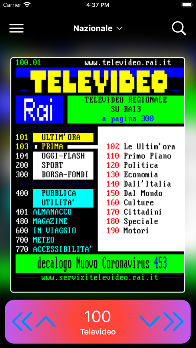 Il TeleVideo screenshot1