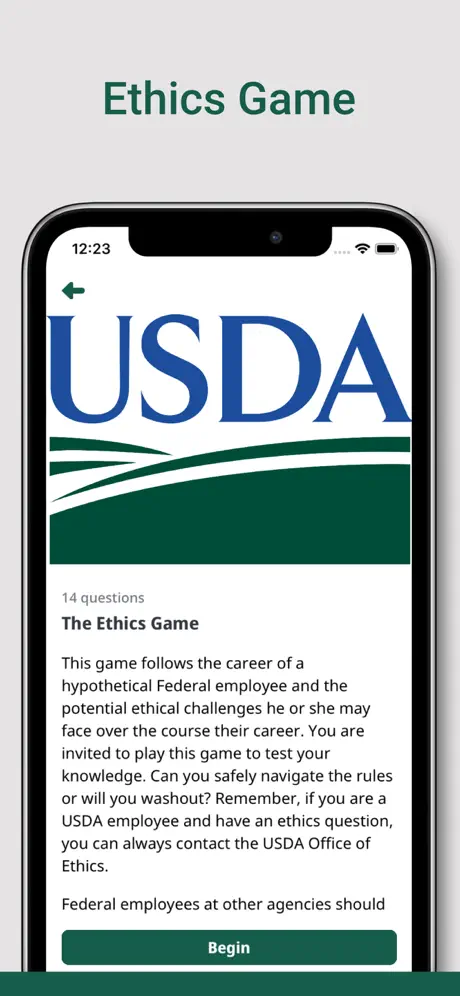USDA Ethics