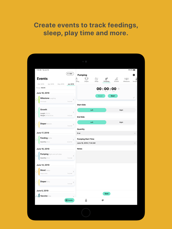 Screenshot #5 pour Little Logger - Baby Tracking