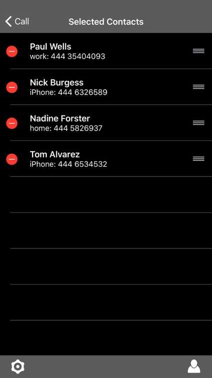 Red Contact Speed & Easy Dial