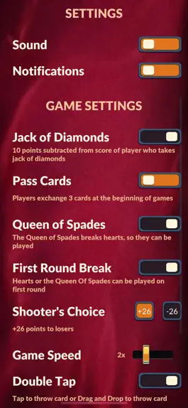 Game screenshot Hearts - Offline Card Games hack