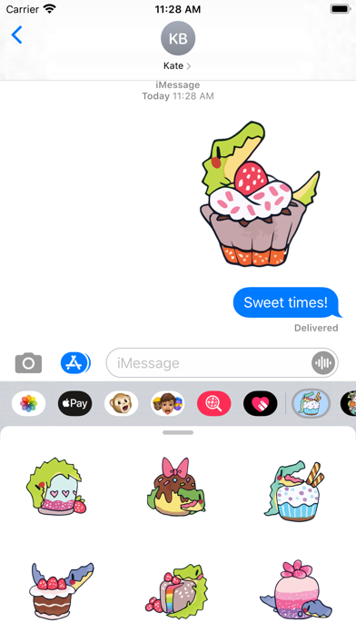 Sweet Gator Stickers Screenshot