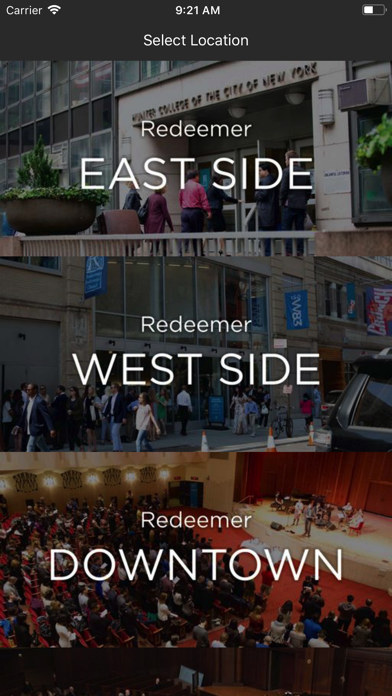Screenshot #1 pour Redeemer Churches & Ministries