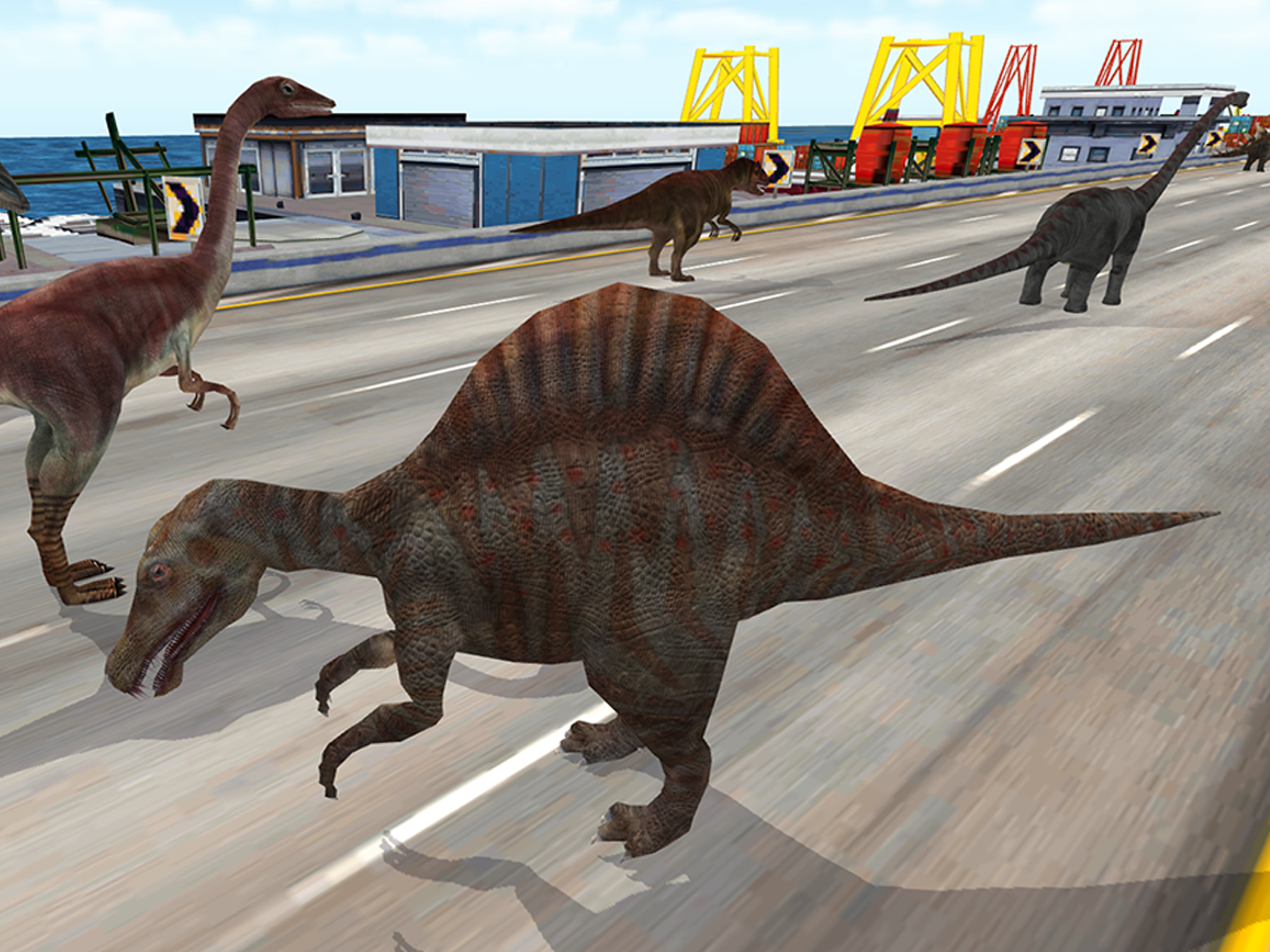 Dinosaur Racing Dino Games screenshot 11