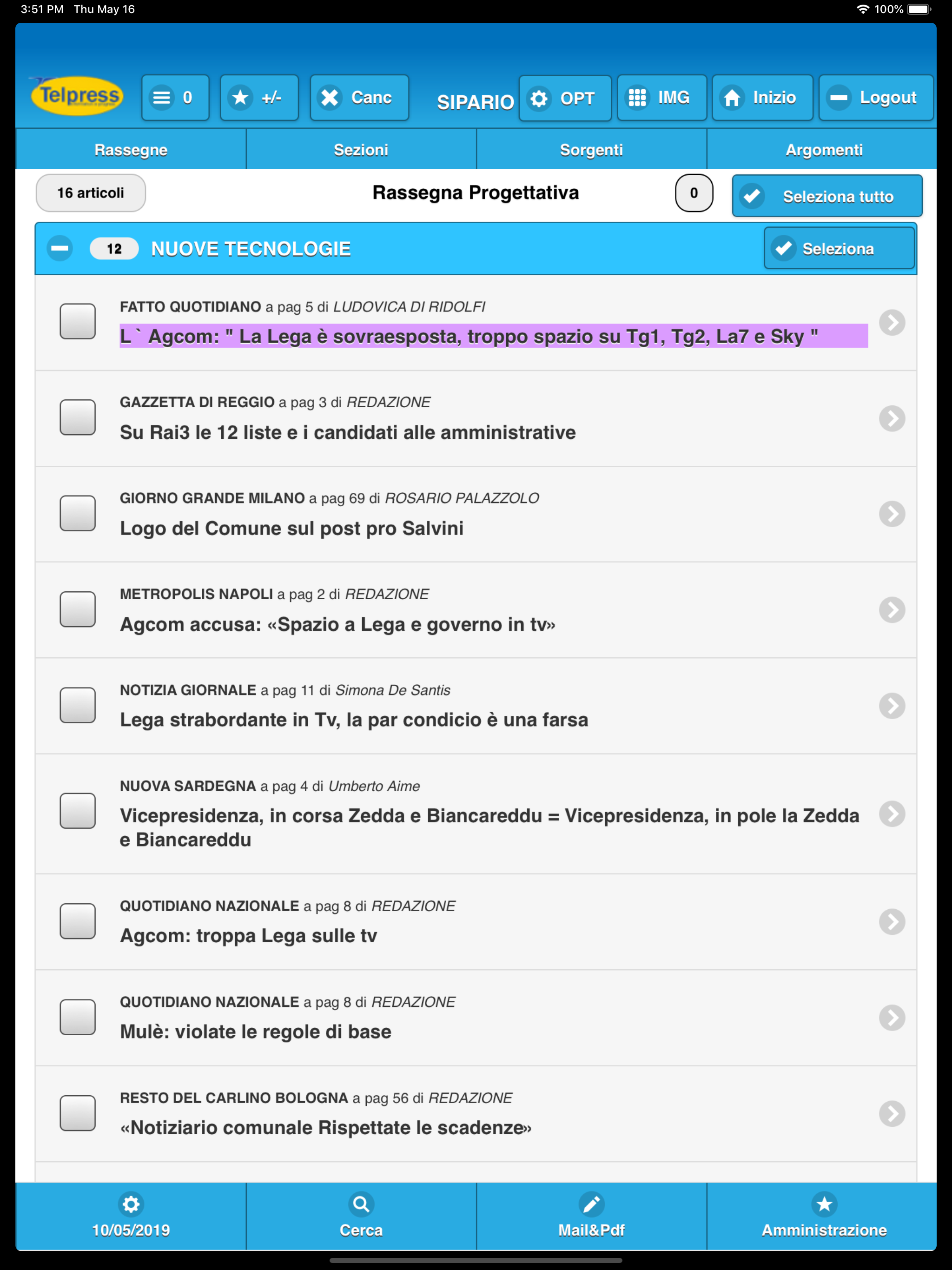 Sipario Mobile screenshot 4