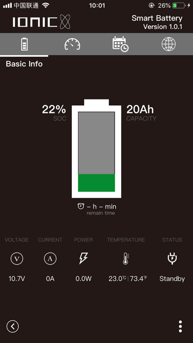 Screenshot #2 pour Ionic Blue Batteries