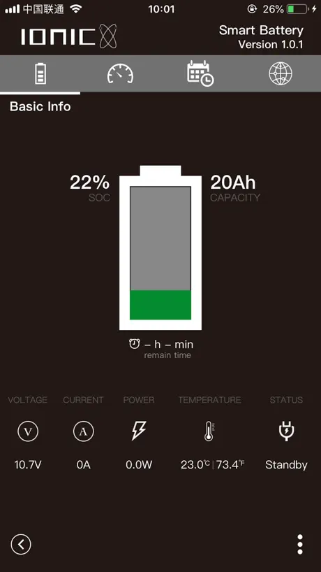 Ionic Blue Batteries