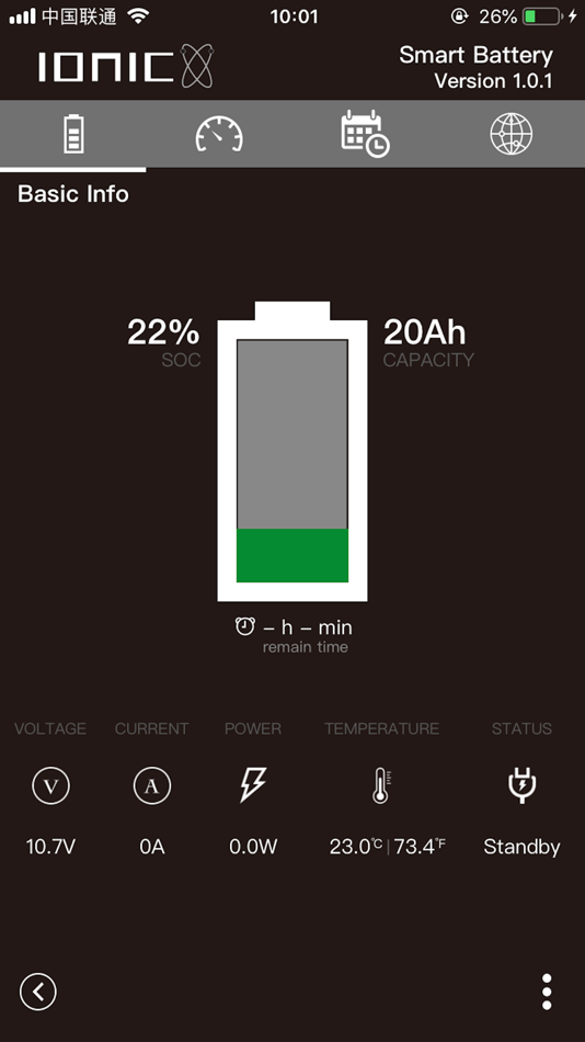 #2. Ionic Blue Batteries (iOS) 由: LithiumHub LLC