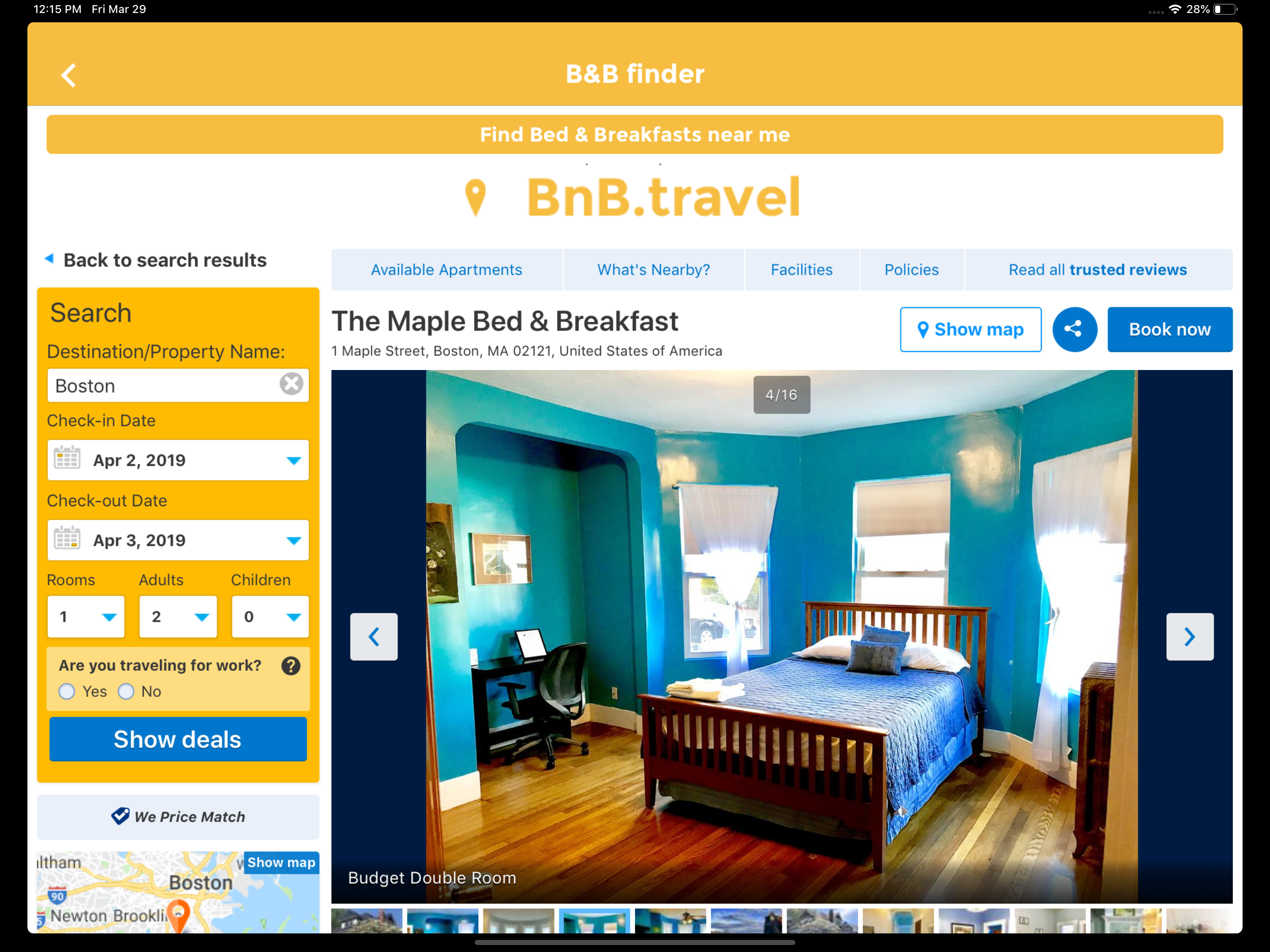 B&B finder | BnB.travel screenshot 10