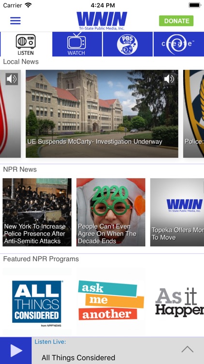 WNIN Public Media App