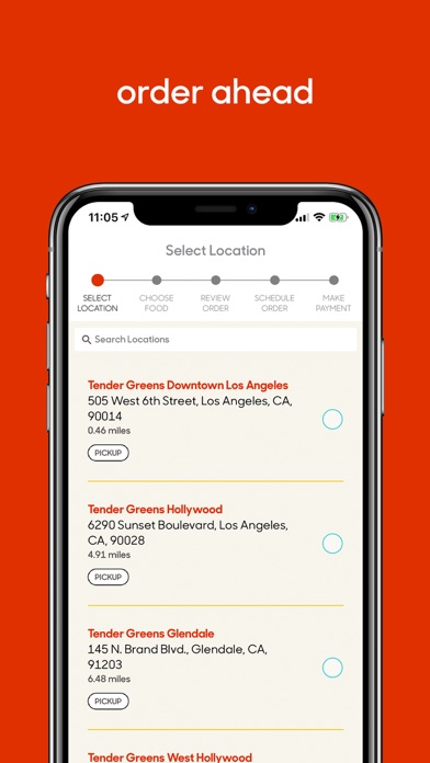 Tender Greens Screenshot