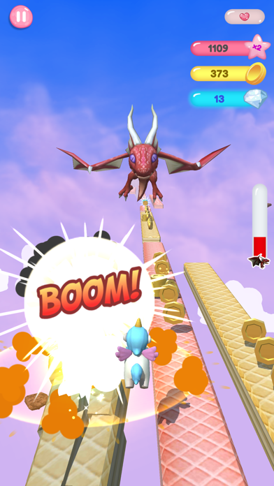 Screenshot #2 pour Princess Unicorn:Dragon Escape