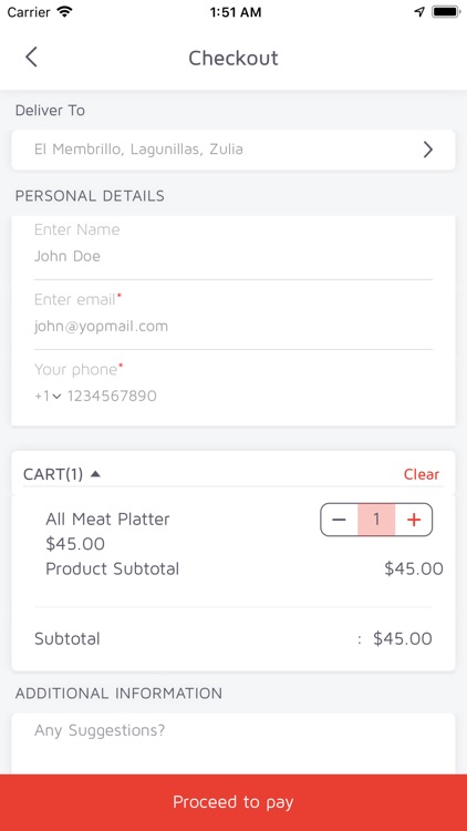 Food To Go Venezuela screenshot-9