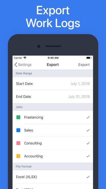 Hours - Tracker & Calculator screenshot-5