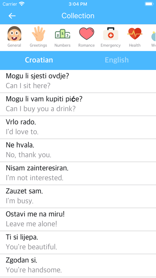 Croatian English Dictionary! - 1.0 - (iOS)