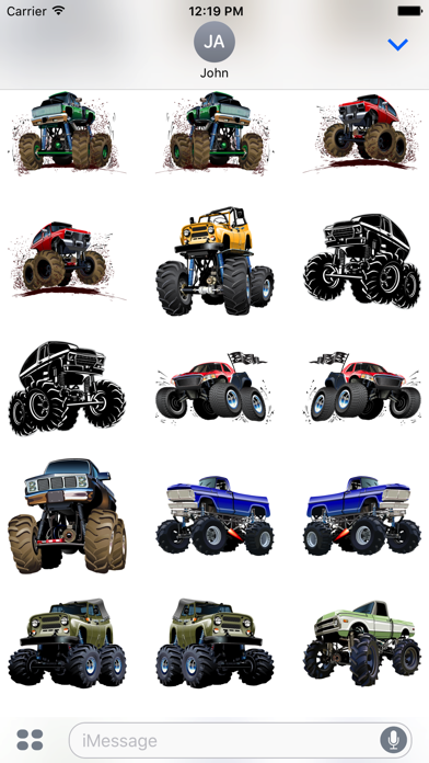 Badass Truck Sticker Pack Screenshot