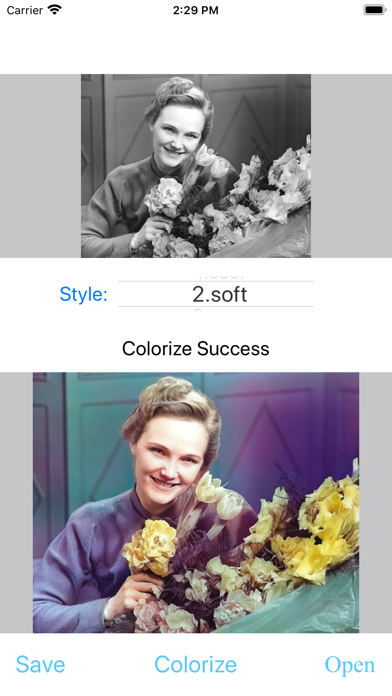 Colorize old photo Screenshot