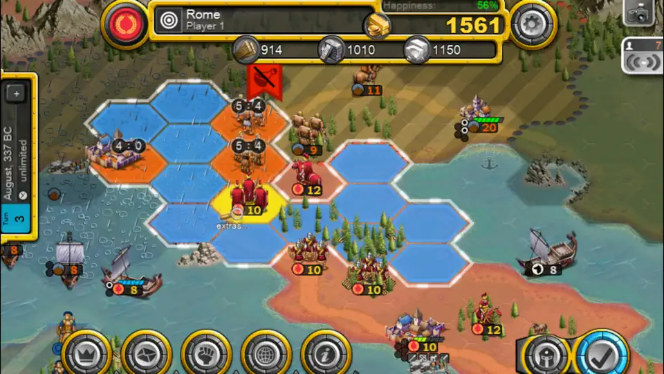 Capture d'écran de Demise Of Nations sur iPhone 2