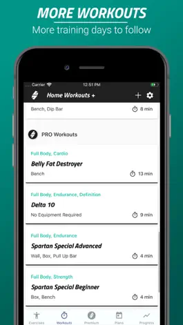 Game screenshot Spartan Home Workouts - Pro hack