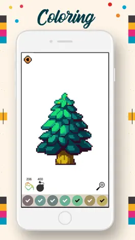 Game screenshot Pixel Grid Color by Number apk