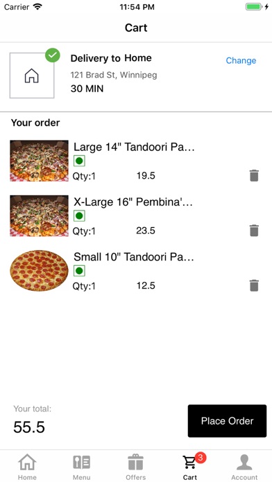 Screenshot #3 pour Pembinas Pizza Joint
