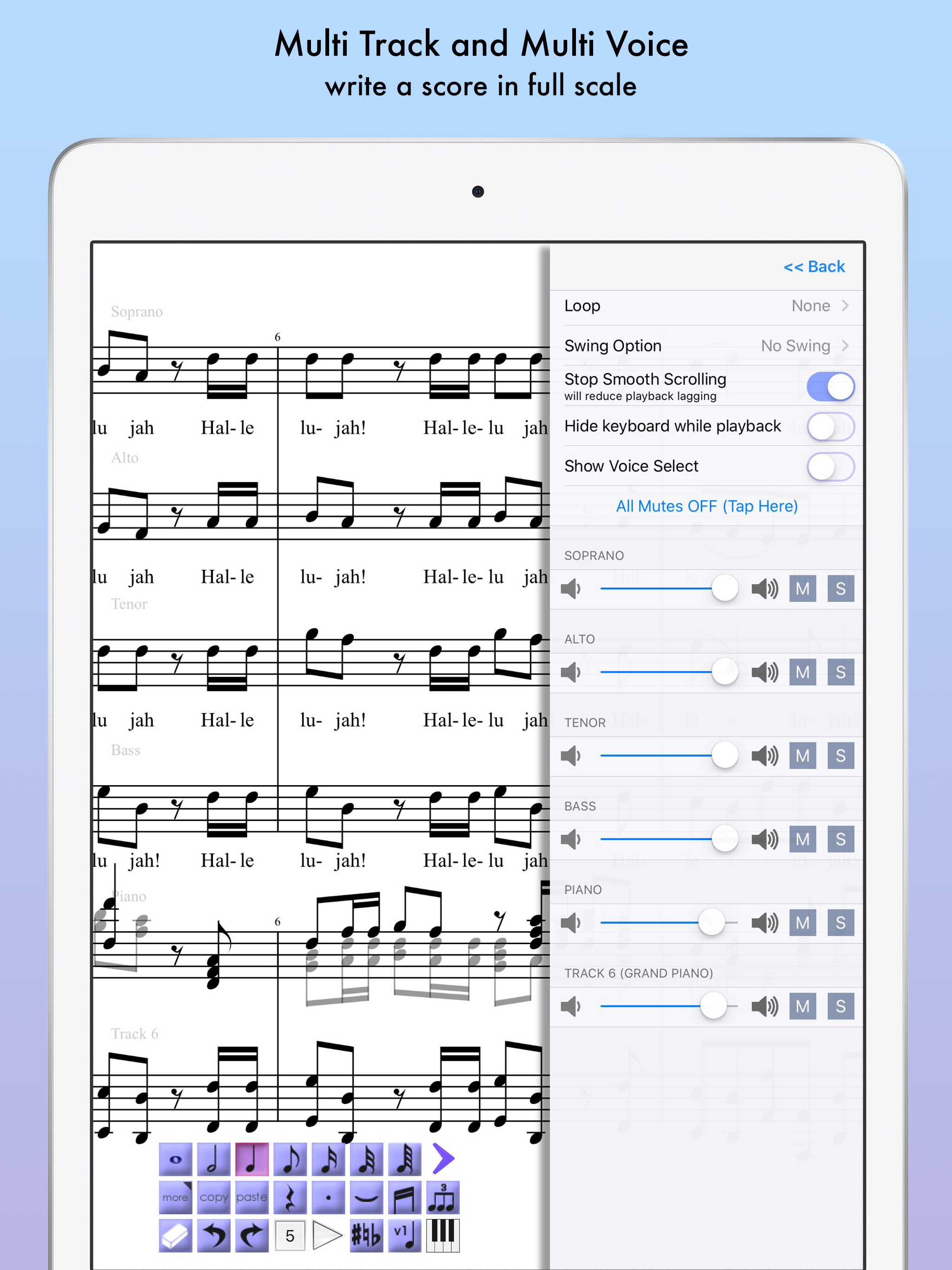 iWriteMusic Pro screenshot 7