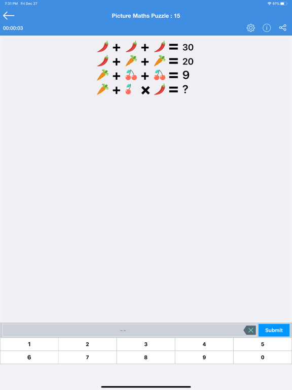 Screenshot #6 pour Math Puzzles by KPTech80