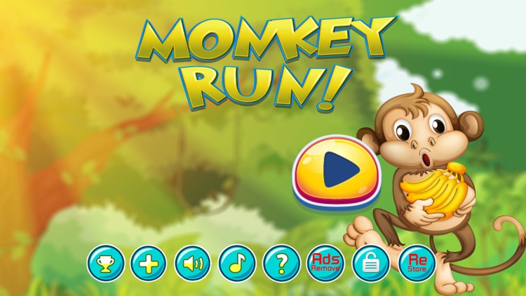 Jungle Monkey Run Pick Banana