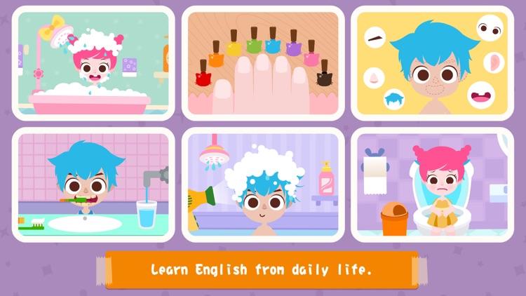 Purple Pink English
