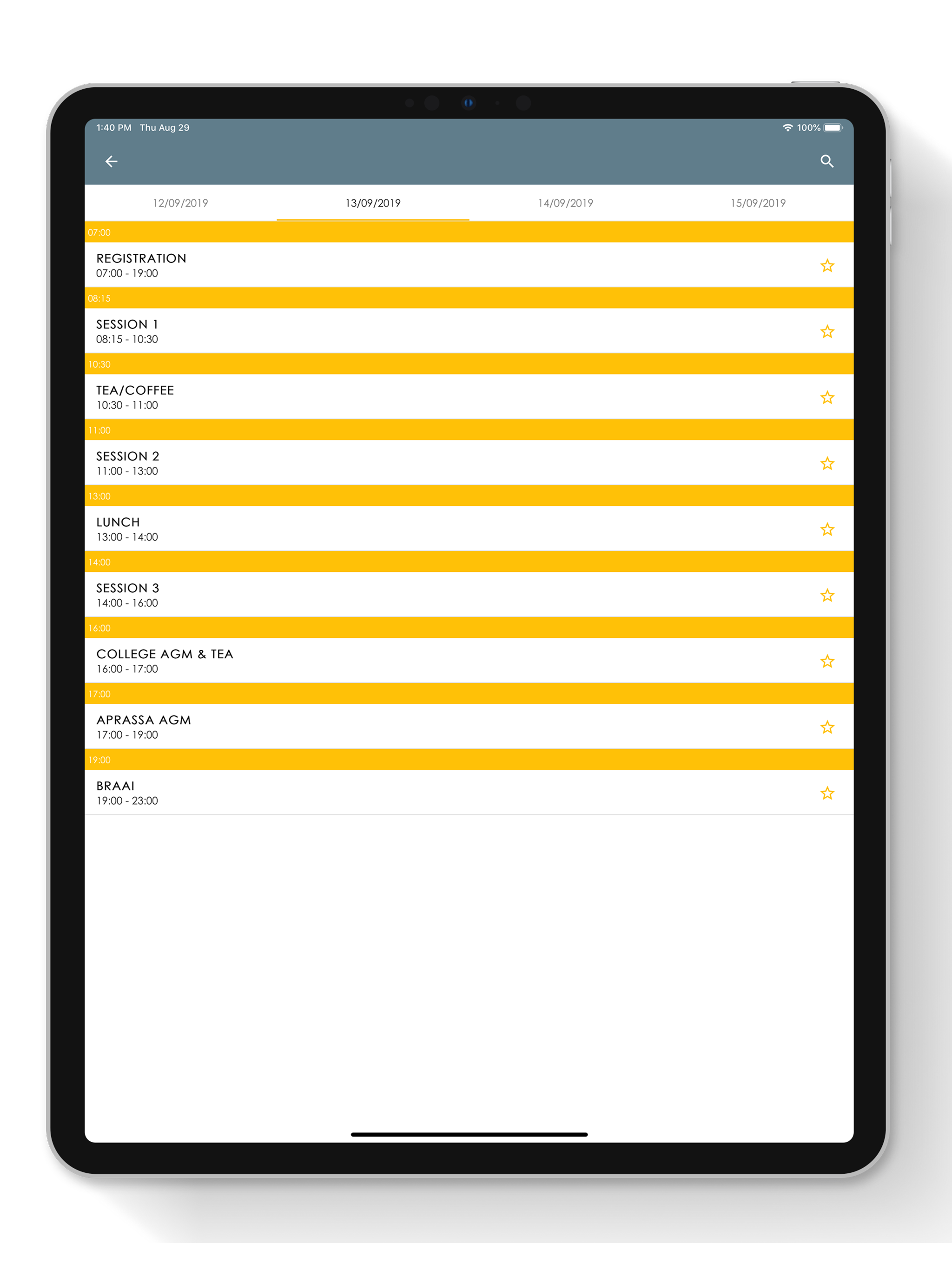 IQject Events screenshot 7