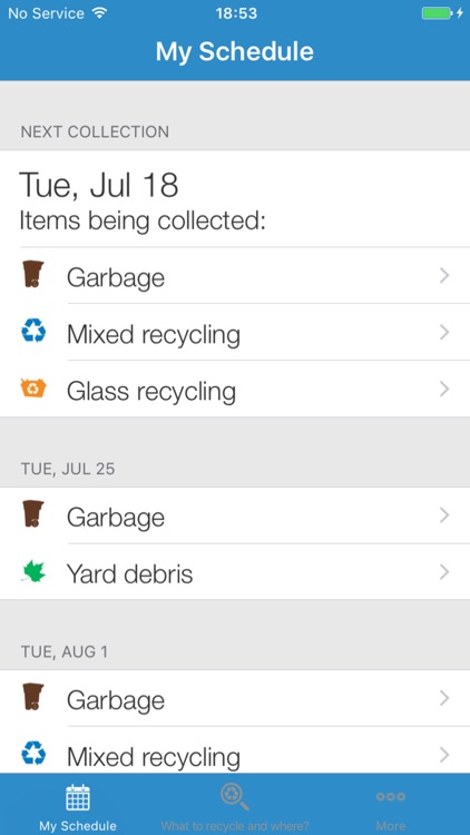 Garbage and Recycling Day