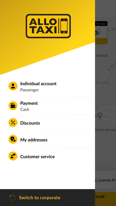 Allo Taxi Angola Screenshot