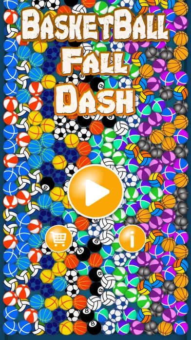 BasketBall Fall Dash Screenshot