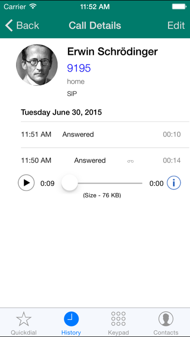 Acrobits Softphone - SIP phone for VoIP calls Screenshot 4