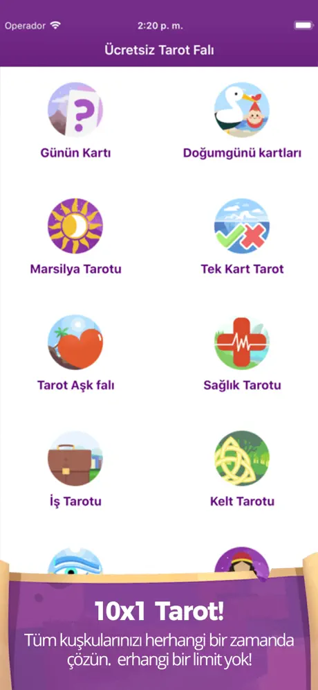 Tarot falı - Tarot kartları