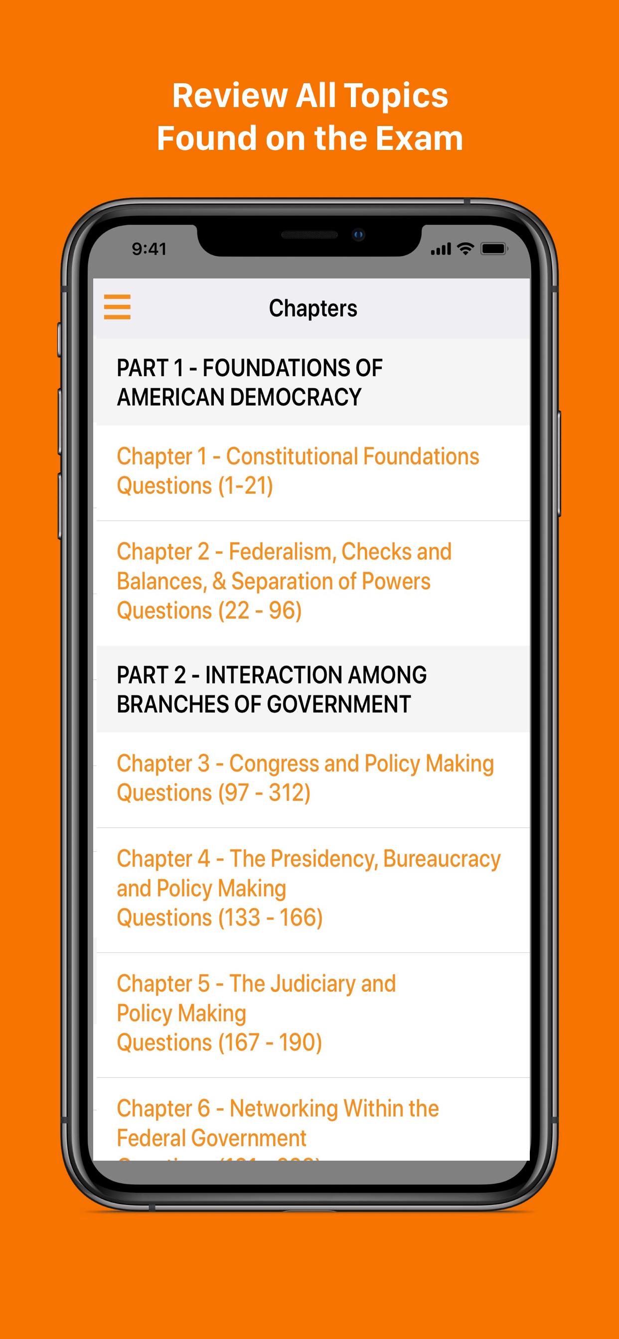 AP US Government + Politics screenshot 3