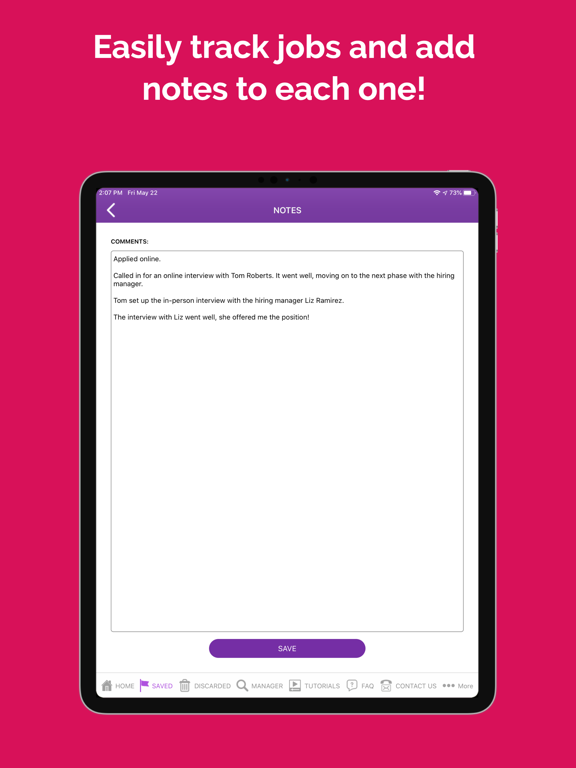Screenshot #6 pour MyJobAngel: Job Search, Finder