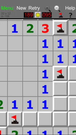 Minesweeper pico screenshot 2